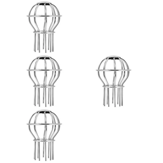 4x Cesto Filtro Rete Acciaio Inox Cesto Foglie Grondaia