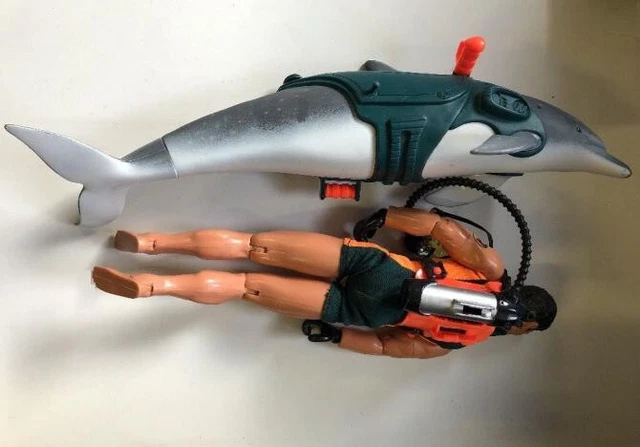 Lot Action Man Octane, plongeur avec arbalète dauphin gorille Kongo King Kong Hasbro - Jeux & Jouets
