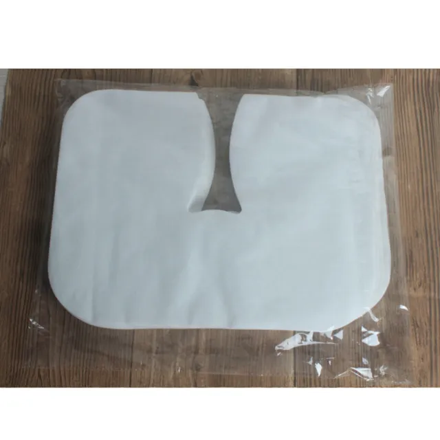 Pack Of 100,  Soft Disposable Massage Table Face Cradle Head Rest Cover