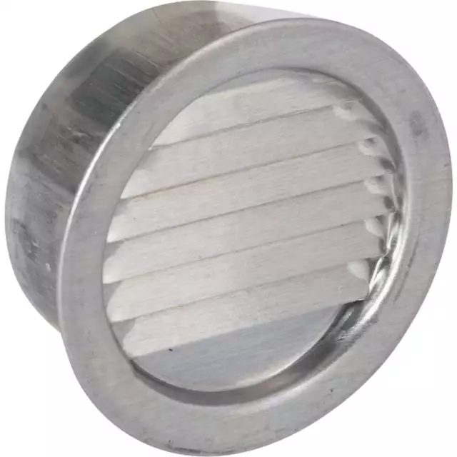 Air Vent 2 In. Aluminum Mini Louver Soffit Vent (6 Count) 50001 Pack of 6 Air