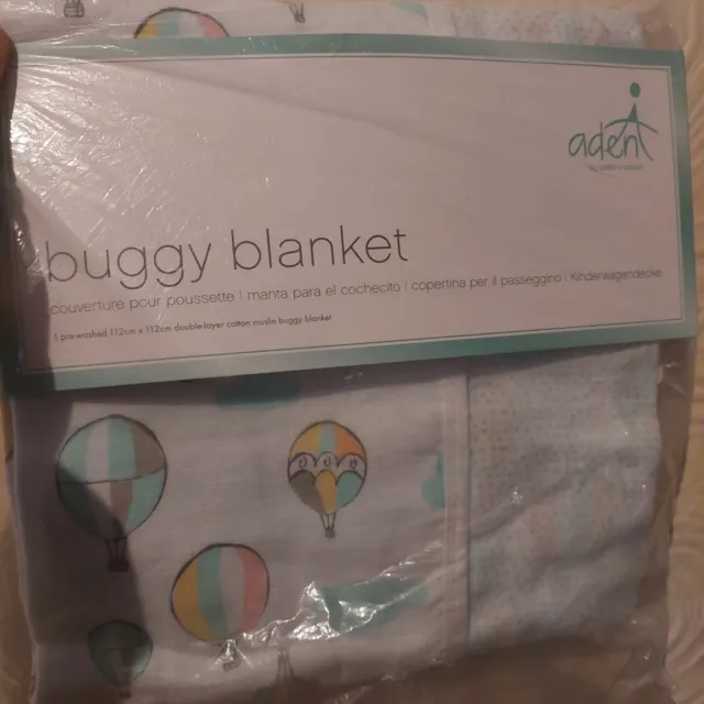 aden and anais Buggy Blankets … 2 Pack Brand New.