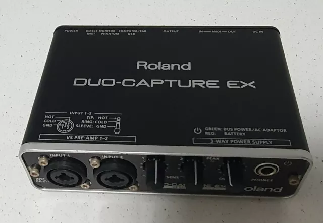 Roland Duo-Capture Ex Audio Interface 3