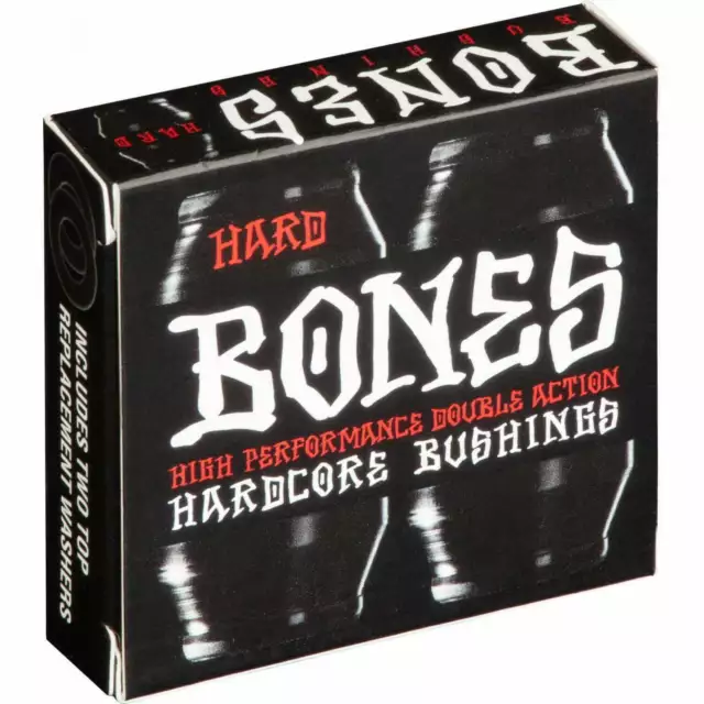 Bones - Hard Hardcore Bushings - Black Hard 96A