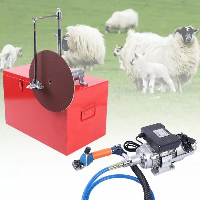 Professional Haircut Trimmer forCattle Sheep Goats Animal  360° Rotate Grinding