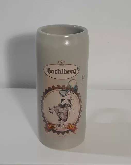 Sammlerkrug Hacklberg 2019 unbenutzt Dult wiesn Bierkrug  deko