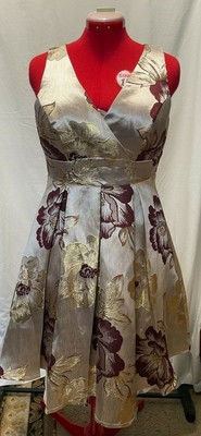 Liza Luxe Sleeveless Dress Sz M