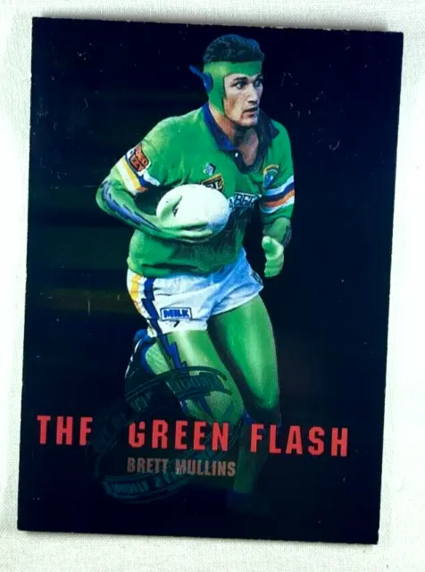 1995 ARL Tribute Out Of This World #W7 Brett Mullins Canberra Raiders