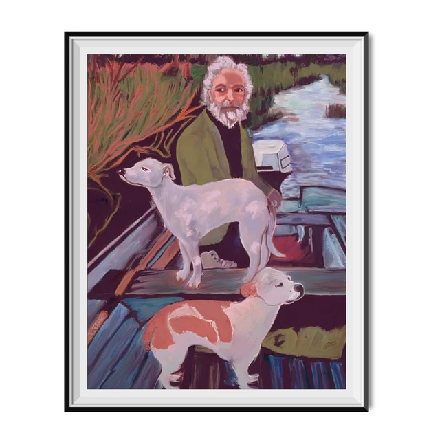Old Man And Dogs Tommy's Mother Painting Poster Goodfellas Movie 11" x 14" Wall
