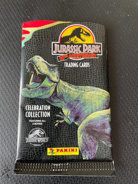 PANINI - JURASSIC Park 30th Anniversary - Limited Ed Trading Cards £4. ...
