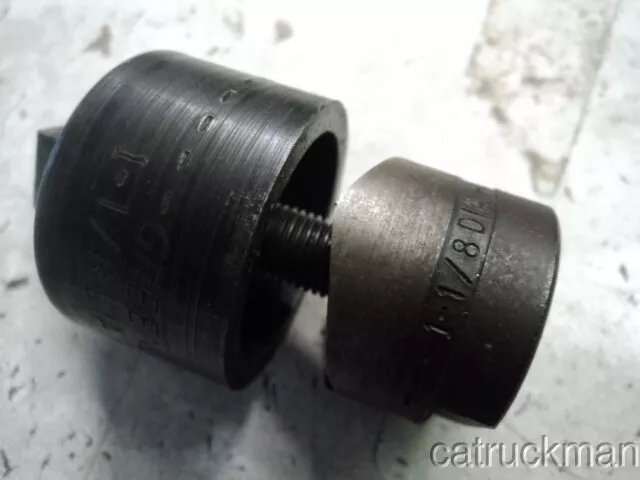 Good Used Greenlee 1-1/8" Chassis Punch