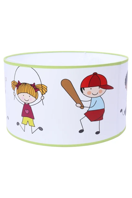 Lampada da soffitto Emibig lampada a sospensione cameretta bambini paralume con cavo