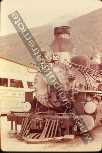 Railroad Slide Denver & Rio Grande Western D&RGW 478 by D. Weber Duplicate #31