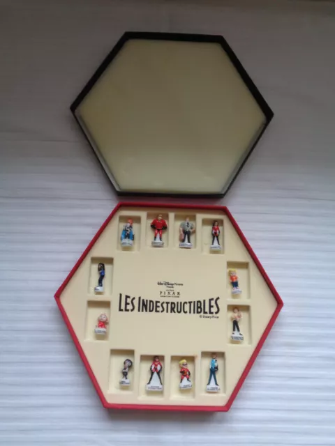 Coffret De 12 Feves Serie Complete Les Indestructibles Disney/Pixar