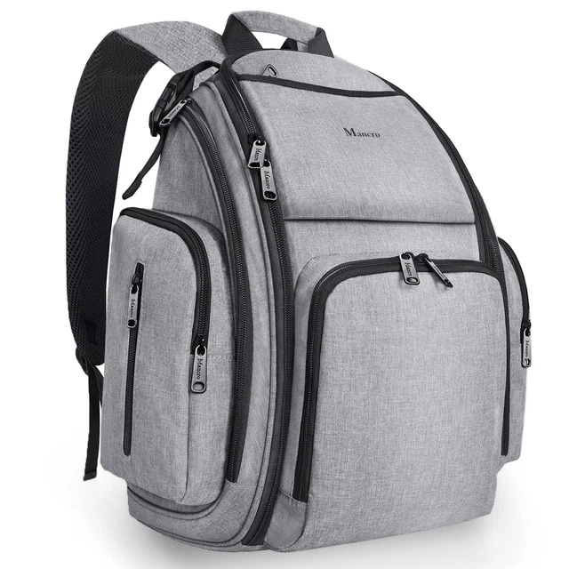 Diaper Bag Backpack, Large Multifunction Waterproof Travel Baby Nappy Changing B