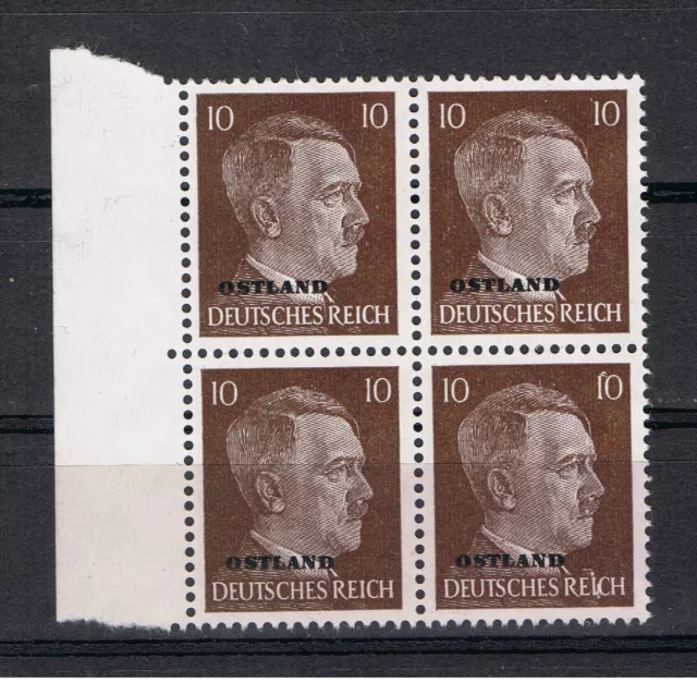 Deutsche Besetzungsausgaben Ostland Michel Nr. 19 ohne Gummierung