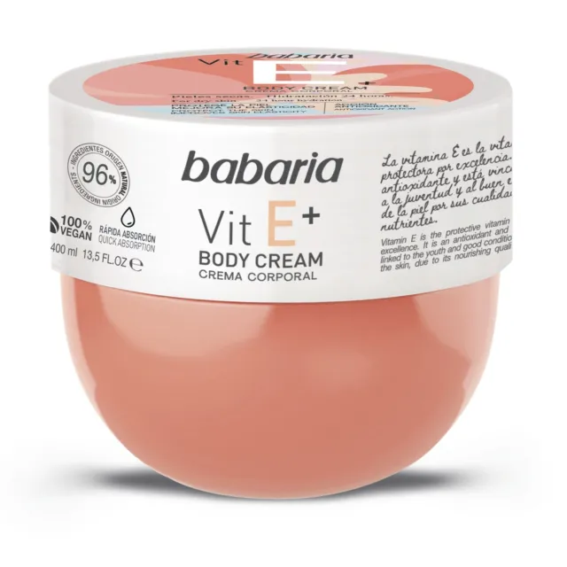 Babaria Mature Skin Vitamin E Body Cream 400ml