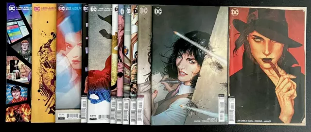 * Lois Lane #1 2 3 4 5 6 7 8 9 10 11 12 all variants 1st Kiss of death comic lot
