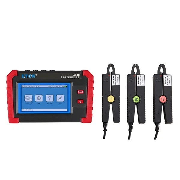 ETCR4400 Multifunction Three-Phase Phase Voltammeter ✦KD
