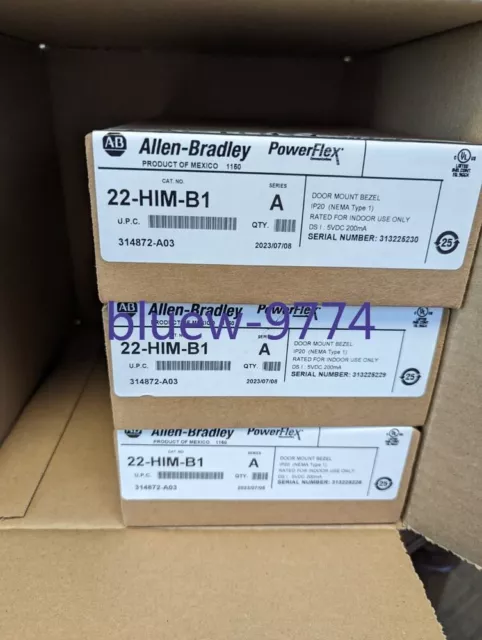 New In Box AB Allen Bradley 22-HIM-B1 AB PowerFlex HIM Bezel Mounting Kit 1PCS