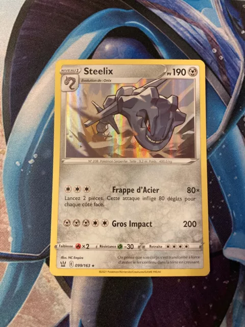 Pokemon Card Steelix HOLO 099/163 - EB05 Combat Styles