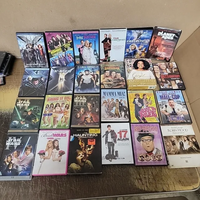 HUGE Lot of 104 DVD Action Drama Comedy Romance SCI-FI Adventure Movie BUNDLE