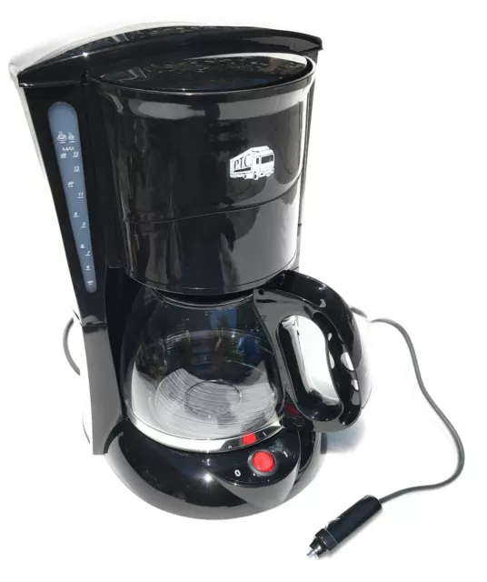 XL 24V Kaffeemaschine 12 Tassen Coffee 300 W LKW Boot Kaffee Maschine 24 Volt