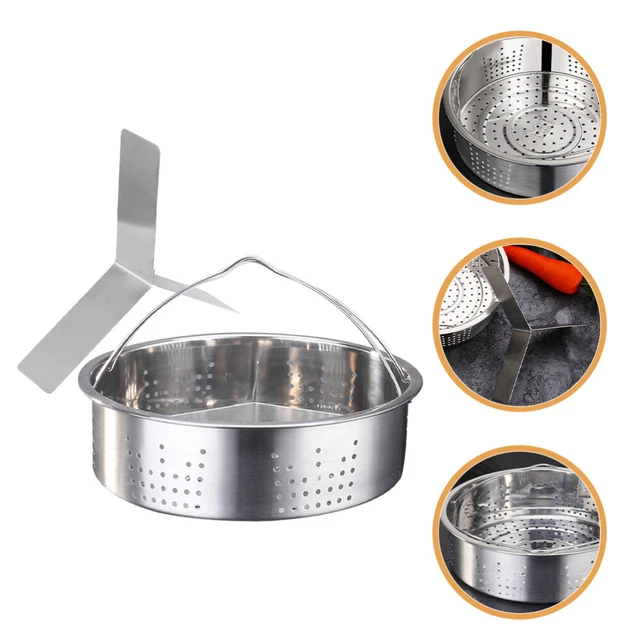 Vegetable Steamer Pot Steamer Basket Trivet Stainless Steel Steamer Accessories