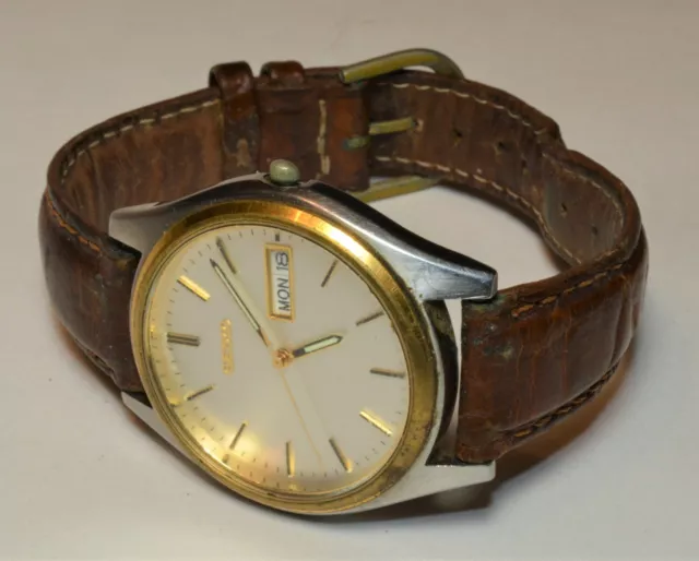 VINTAGE SEIKO 7N43-8309 Two Tone Stainless Steel Men's Watch £ -  PicClick UK