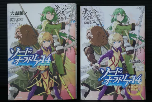 DanMachi Gaiden Sword Oratoria Vol.1-14 Light Novel Japanese