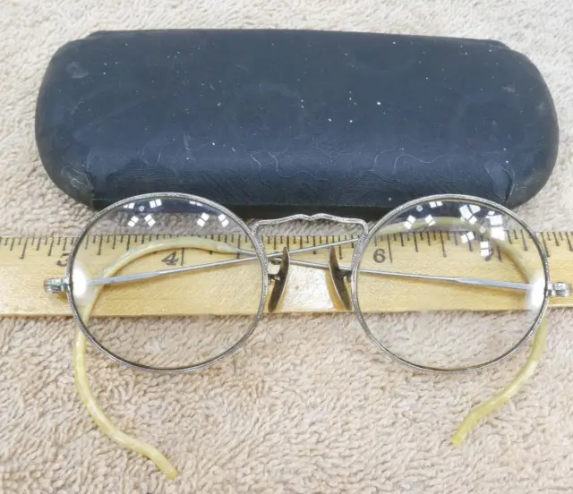 Vintage American Optical Cortland Fancy Eyeglasses Frames Lenses Bifocals !