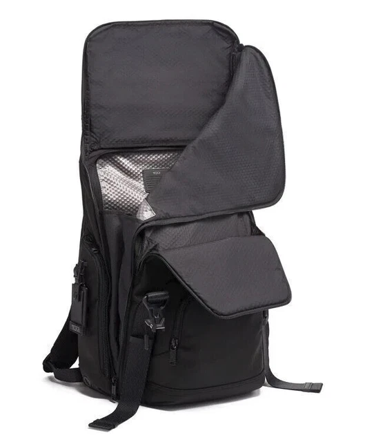 TUMI Alpha Bravo Lark Ballistic Nylon Backpack Black New 3