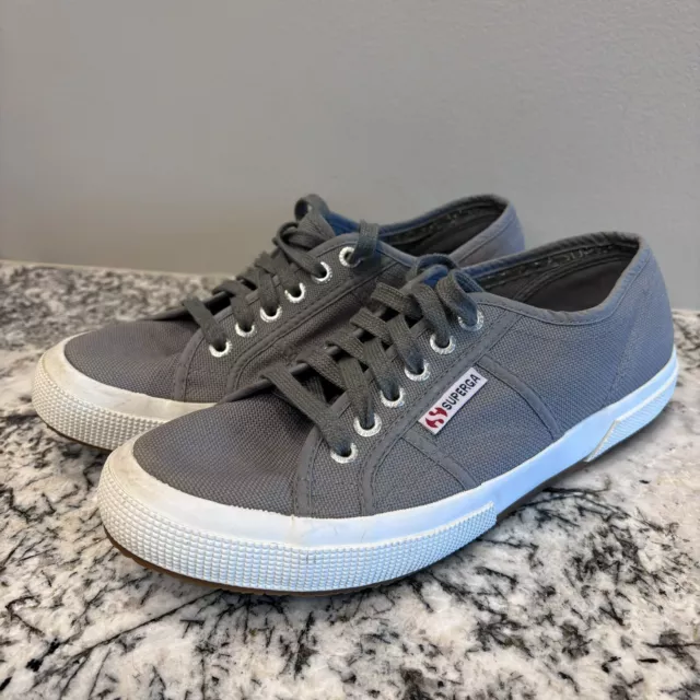 Superga Cotu Classic Canvas Sneakers Gray Size 40 9 Women’s 7.5 Men’s