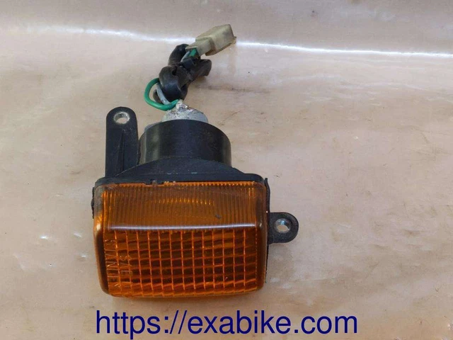 Clignotants Moto Pour Honda CBR 600/900/1000 RR, VTR, CB... - 12V, Verre Ambre, Paire Complète
