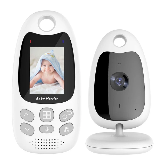 LED Babyphone mit Kamera Display Nachtsicht Babymonitor Temperaturüberwachung DE 8