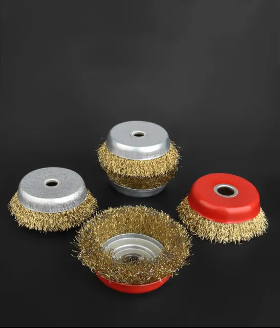 Wire Cup Brushes Bowl Type Steel Wire Wheel Electric Grinding Mill Polish Derust