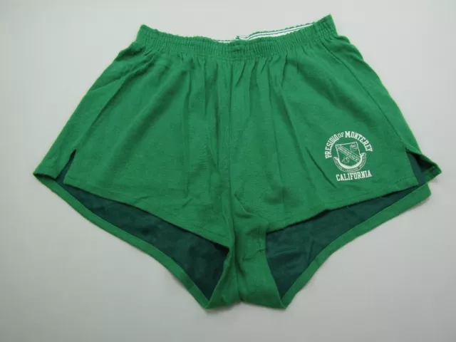 VTG Presidio of Monterey California Athletic Gym Shorts Mens XL Retro Shorts