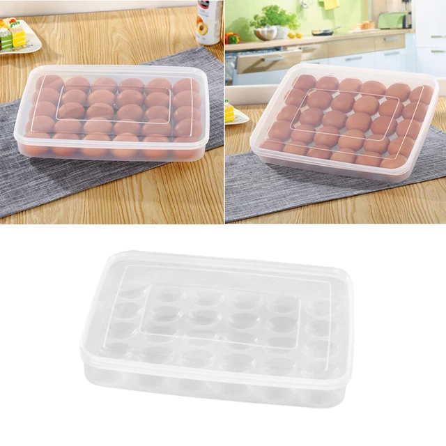 KUNPENG Scatola Porta Bobine In Plastica Con Coperchio - Capienza 30 Bobine, Organizer Per Macchina Da Cucire (BBX-30, 1 Pezzo)