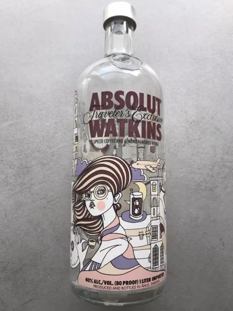 Absolut Vodka Watkins - Traveler’s Exclusive - Leerflasche