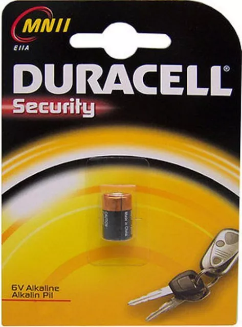 Lot 1 Pile Batterie Duracell MN11 6v Alcalin E11A Télécommandes Moc