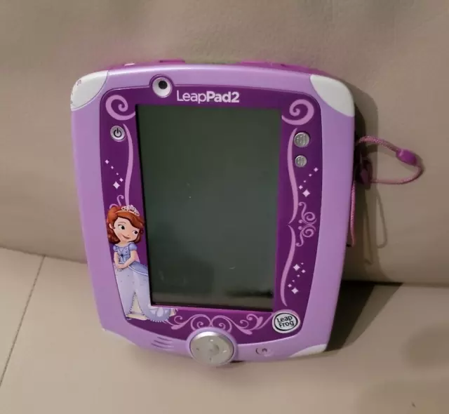 Disney Princess Leapfrog LeapPad 2 Explorer With Case and Game (Tested)