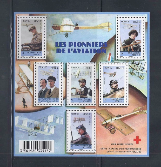 Bloc Feuillet France Neuf +++ Année 2010 Les Pionniers De L Aviation