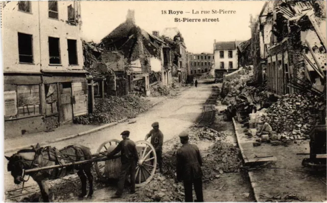 CPA ROYE La Rue Saint-Pierre (1292562)