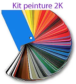 Kit peinture 2K 1l5 RAL 3020 VERKEHRSROT   /