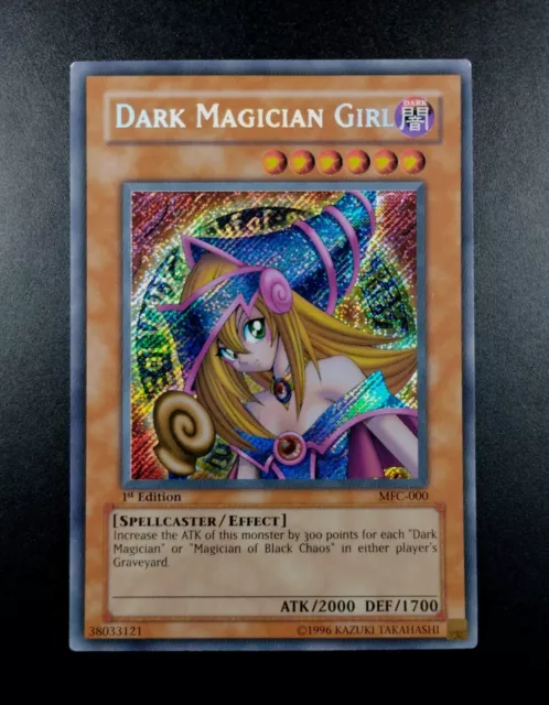 Yugioh 2003 | Dark Magician Girl | Mfc-000 | 1St Edition | Very Good - Ex