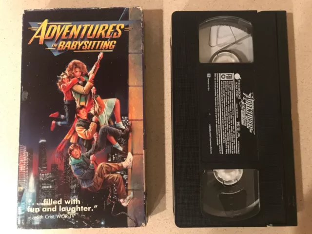 ADVENTURES IN BABYSITTING (VHS, 1995) Elisabeth Shue $5.99 - PicClick