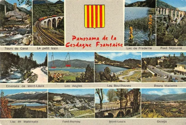 Panorama de la CERDAGNE FRANCAISE - multi-vues