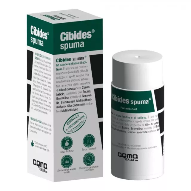 Cibides Spuma Aqma Itlaia 75ml