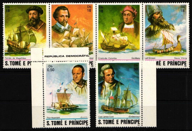 São Tomé und Príncipe 786-791 postfrisch #HV804
