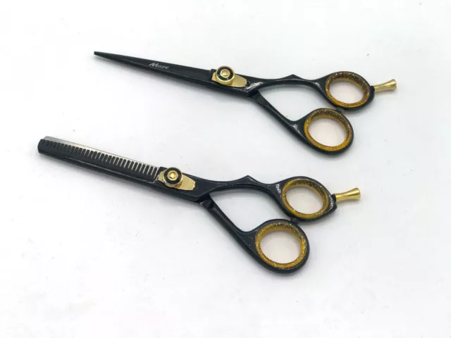 Professional Pet Dog Cat Hair Cutting Scissors Grooming Thinning Shears Set J2