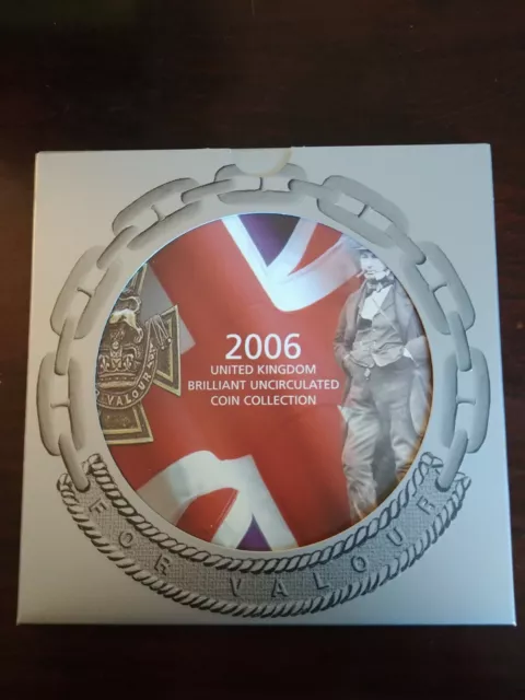 2006 United Kingdom Brilliant Uncirculated Coin Collection Royal Mint 🇬🇧